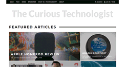 Desktop Screenshot of curioustechnologist.com